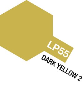 Tamiya LP55 Dark Yellow 2 Mini Lacquer Finish 10ml 