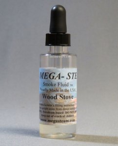 JTs Mega Steam - Coal Smoke Fluid - Cinders- 2oz. Bottle