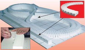 Woodland Scenics 1406 - SubTerrain System - Foam Risers (1/2in)