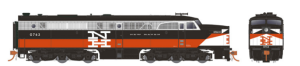 Rapido 23063 - HO PA-1 Single Locomotive - DCC Ready - New Haven (McGinnis) #0776