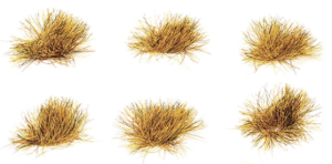 Peco PSG-67 - Self Adhesive Wild Meadow Grass Tufts - 6mm (100pkg)