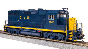 Broadway Limited 7536 - HO EMD GP35 - Paragon4 Sound/DC/DCC - C&O #3529