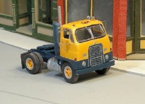 Sylvan Scale Models V-210 HO Scale -1964-1965 International Emeryville Single Axle Day Cab Tracto...