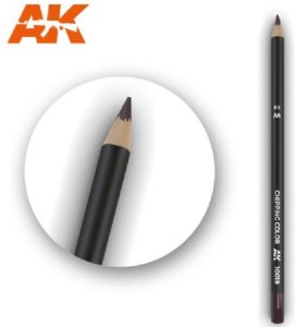 AK Interactive 10019 - Weathering Pencils - Chipping Color (5/Box)