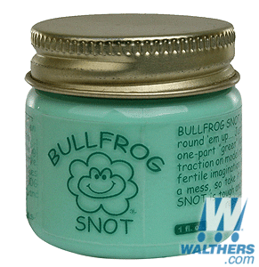 Bullfrog 1 - All Scale Bullfrog Snot - 1oz 29.6mL - Liquid Plastic Traction Tire for Locomotives