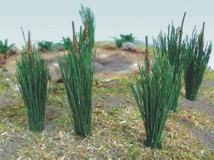 Bachmann 32505 - HO Cattails -- 3/4" 1.9cm pkg(24)