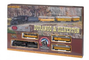 Bachmann 00710 - HO EZ Track - Durango & Silverton Electric Train Set