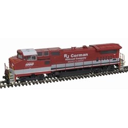 Atlas 10004313 - HO DASH 8-40BW SILVER - DCC Ready - RJ CORMAN #573