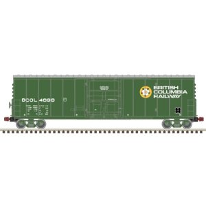 Atlas 20006536 - HO NSC Newsprint Boxcar, BC Rail #4698