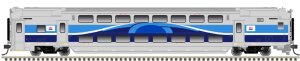 Atlas 50006620 - N Scale Multi-Level Commuter Cab Car - Montreal EXO 'Patched' #3001