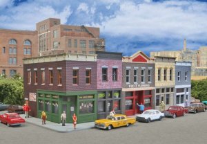 Walthers Cornerstone 3850 - N Scale Merchants Row I - Kit