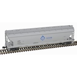 Atlas 50006067 - N Scale Pressureaide Covered Hopper - ADM (Molecule) #50003