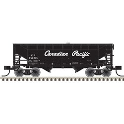 Atlas 50006122 - N Scale 2-BAY OFFSET SIDE HOPPER CANADIAN PACIFIC #357018