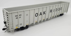 Otter Valley Railroad 6400-3 - N Scale NSC 64 Ft 6400 CuFt Scrap and Trash Gondola - OAKX (6 pkg)...