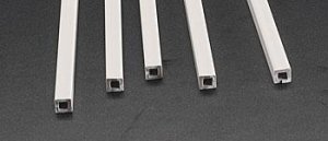 Plastruct 90203 ABS 1/4 Square Tube (5pcs pkg)