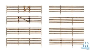 Woodland Scenics 2992 - N scale Rail Fence - Kit