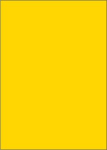 Microscale TF6 - Solid Color Trim Film Waterslide Decal Sheet - Yellow