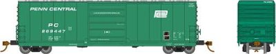 Rapido 139002-A HO Scale - Evans X72 Box car: Penn Central w/ Small Logo - Single Car #266500