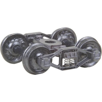 Kadee 554 - HO Bettendorf T-Section Self Centering Trucks w/33 Inch Ribbed Back Wheels