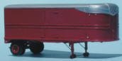 Sylvan Scale Models T-006 HO Scale - 26Ft Areovan Trailer with Side Doors - Unpainted and Resin C...