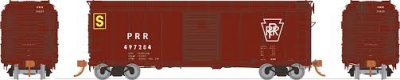 Rapido 123006-A HO Scale - PRR X31A Single-Door Boxcar: Plain Keystone - Stores Department - Sing...