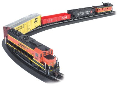 Bachmann 00706 - HO BNSF Rail Chief - Train Set