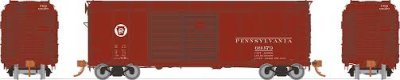 Rapido 123008-C HO Scale - PRR X31A Double-Door Boxcar: Circle Keystone - Single Car #69245