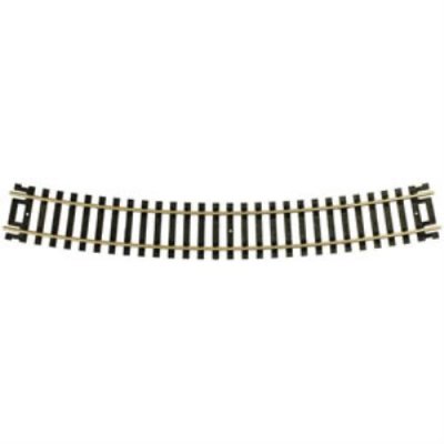 Atlas Model Railroad 836 - HO Code 100 Curved Track - 22 Inch Radius (6pcs)