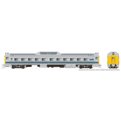 Rapido 16842 - HO Budd RDC-9 - DCC/Sound - VIA Rail Canada #6004