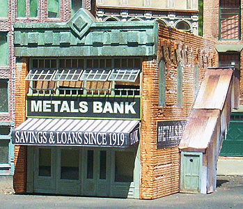 Downtown Deco 1051 HO Metals Bank Kit