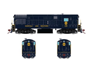 Rapido 044514 HO FM H16.44, With Sound & DCC, Norfolk & Western Blue Scheme No.141