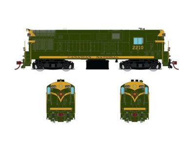 Rapido 044028 HO FM H16-44, Standard DC, Canadian National As Delivered Scheme No.2213