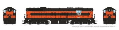 Rapido 50201 - HO EMD SD7 - DC/Silent - Bessemer & Lake Erie #451