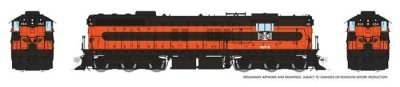 Rapido 50603 - HO EMD SD7 - DCC & Sound - Bessemer & Lake Erie #454