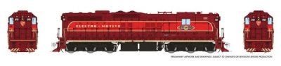 Rapido 50209 - HO EMD SD7 - DC/Silent - EMD Demonstrator #991