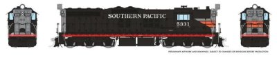 Rapido 50613 - HO EMD SD7 - DCC & Sound - Southern Pacific (Black Widow) #5331