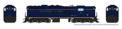 Rapido 50614 - HO EMD SD9 - DCC & Sound - Baltimore & Ohio #766