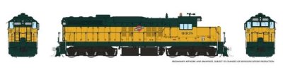 Rapido 50620 - HO EMD SD9 - DCC & Sound - Chicago & North Western #6608