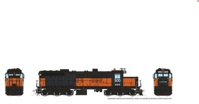 Rapido 50635 - HO EMD SD10 - DCC & Sound - SOO Line #534