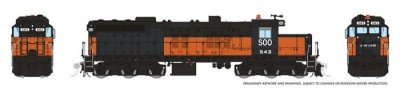 Rapido 50236 - HO EMD SD10 - DC/Silent - SOO Line #543