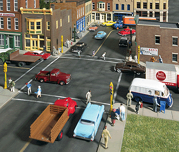 Walthers Cornerstone 3194 - HO Asphalt Street System - Kit - Complete Set