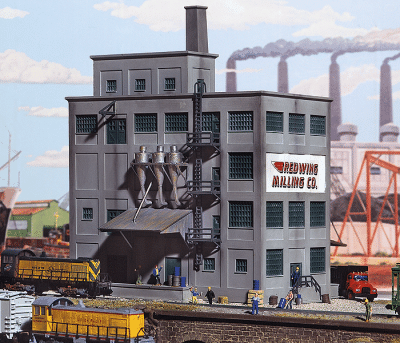 Walthers Cornerstone 3212 - N Scale Red Wing Milling Co. - Kit