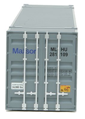 Walthers SceneMaster 8516 - HO 53ft Singamas Corrugated-Side Container - Matson