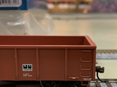 Athearn 97395 HO Scale - RTR 52Ft Mill Gondola, HZGX pkg(3)