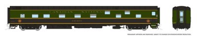 Rapido 606-101154 - HO Duplex Sleeper - CNR - 1954 Scheme #1132 / Emerson