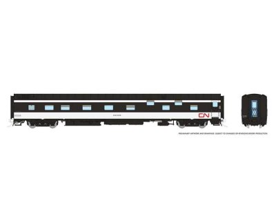 Rapido 606-101158 - HO Duplex Sleeper - Canadian National - Wet Noodle #1136 / Endeavour