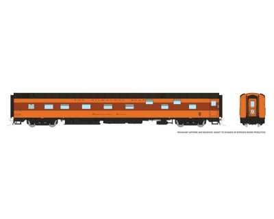 Rapido 606-101167 - HO Duplex Sleeper - Milwaukee Road - Hiawatha - Zumbro River