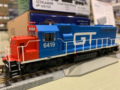 Athearn Genesis G64586 HO Scale - GP40-2 - DCC Ready - GT #6408