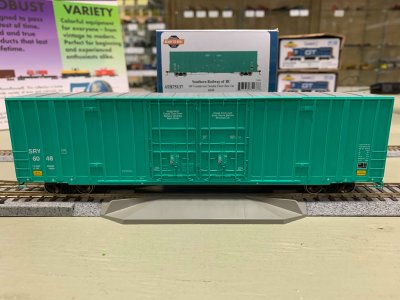 Athearn 75137 HO Scale - RTR 60Ft Gunderson DD Hi-Cube Box - SRY #6048