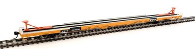 Walthers Proto 104215 - HO 89Ft Bethlehem Flush-Deck Flatcar - TTX KTTX #960030